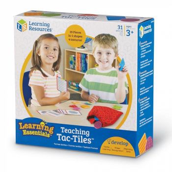 Set tactil - Texturi si forme, Learning Resources, 2-3 ani +