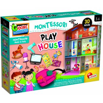 Joc Montessori Maxi - Casuta mea, LISCIANI, 2-3 ani +