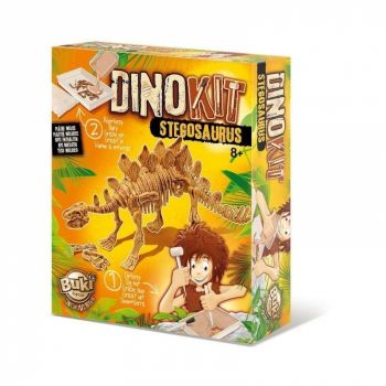Paleontologie - Dino Kit - Stegosaurus, BUKI France, 8-9 ani +