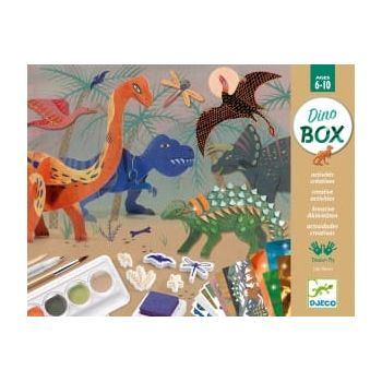 Atelier creativ Djeco, Lumea dinozaurilor, 6-7 ani +