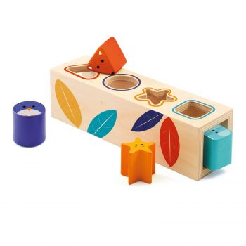 Boita Basic Djeco, cutia formelor, 1-2 ani +