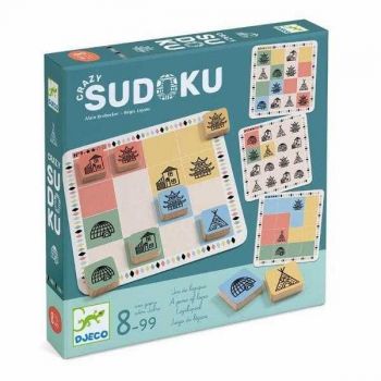 Joc de strategie Djeco, Crazy Sudoku, 6-7 ani +