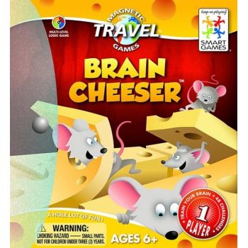 Smart Games - Brain Cheeser, joc de logica cu 48 de provocari, 6+ ani