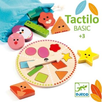 Joc educativ Djeco TactiloBasic, +3 ani
