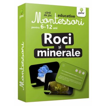 Roci si minerale, Editura Gama, 6-7 ani +