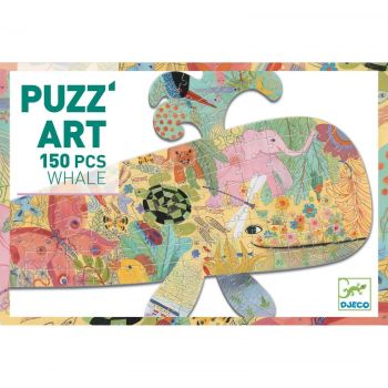 Puzzle Djeco Balena, 6-7 ani +