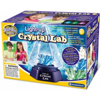 Set experimente - Cristal cu LED, Brainstorm, 8-9 ani +