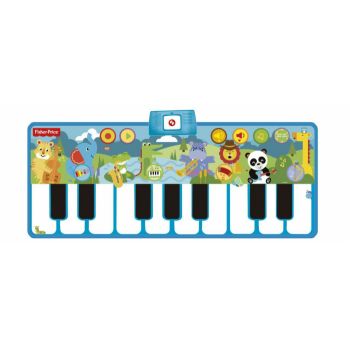 Covor muzical tip pian 149 cm - Fisher Price, Reig Musicales, 2 ani+