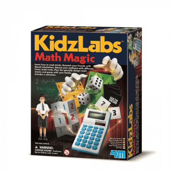 Kit Magie cu matematica KidzLabs, 4M, +8 ani