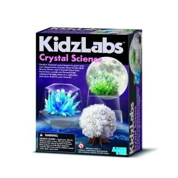 Set experimente de crescut cristale - Stiinta Cristalelor, 4M, +14 ani