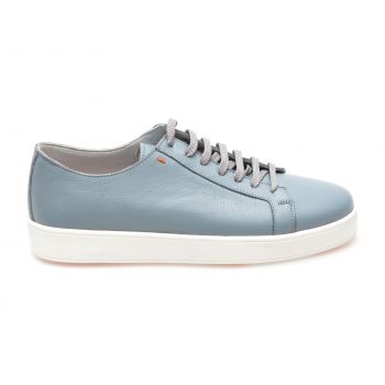 Pantofi casual OTTER albastri, MYS03, din piele naturala de firma originali