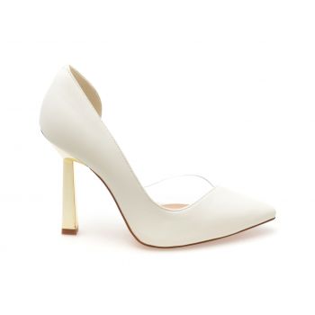 Pantofi eleganti ALDO albi, 13568605, din piele ecologica