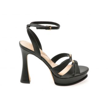 Sandale elegante ALDO negre, 13609127, din piele ecologica