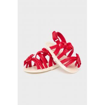 Mayoral Newborn pantofi pentru bebelusi culoarea rosu