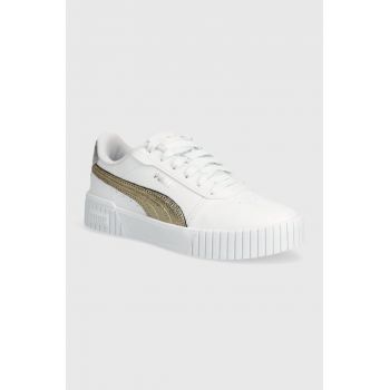 Puma sneakers Carina 2.0 culoarea alb, 395096