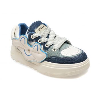 Pantofi sport GRYXX albastri, T2025, din material textil