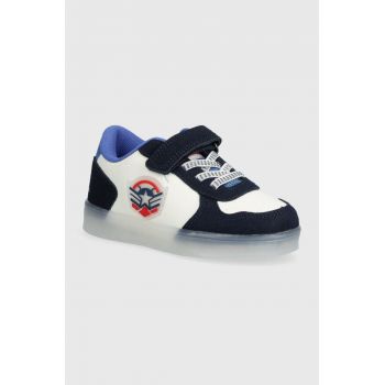 zippy sneakers pentru copii culoarea albastru marin