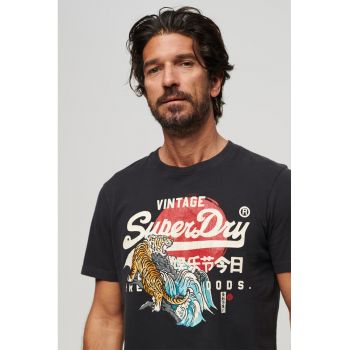 Tricou relaxed fit din bumbac Tokyo
