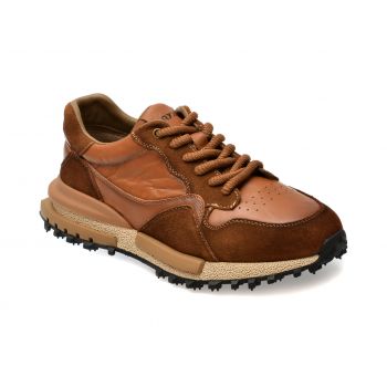 Pantofi casual GRYXX maro, 31216, din piele naturala la reducere