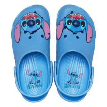 Saboti Crocs Classic Disney Stitch Clog Albastru - Oxygen