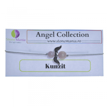 Bratara therapy angel collection kunzit 6-8mm
