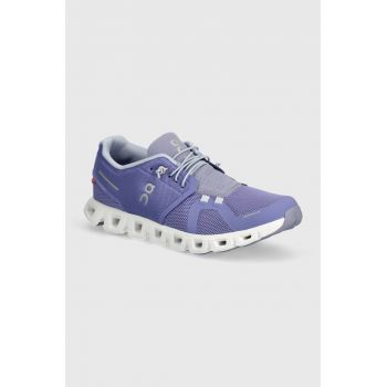 On-running pantofi de alergat CLOUD 5 culoarea violet