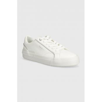 Pepe Jeans sneakers ALLEN BASIC W culoarea alb, PLS31563