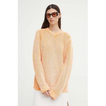 Résumé pulover de bumbac AtlasRS Knit Pullover Unisex culoarea portocaliu, 20371116