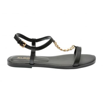 Sandale casual ALDO negre, 13740412, din piele ecologica