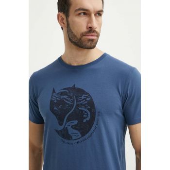 Fjallraven tricou din bumbac Arctic Fox T-shirt barbati, modelator, F87220