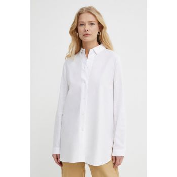 Armani Exchange camasa de in culoarea alb, cu guler clasic, regular, 3DYC08 YN3RZ de firma originala