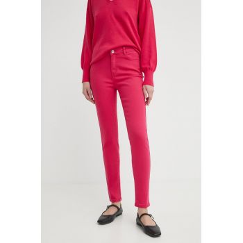 Morgan jeansi POLIA femei, culoarea roz, POLIA
