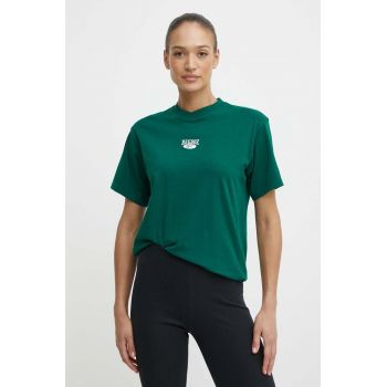 Reebok Classic tricou din bumbac Archive Essentials femei, culoarea verde, 100076222