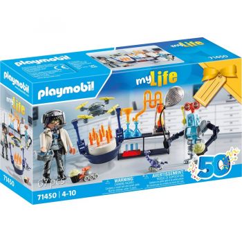 Jucarie 71450 City Life Researchers with robots, construction toy