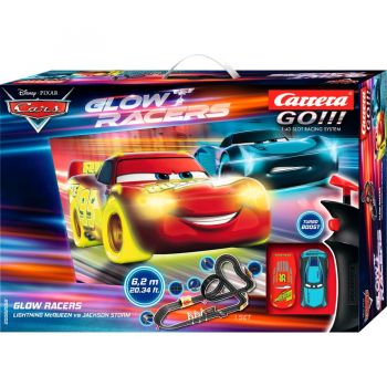 Jucarie GO!!! Disney Pixar Cars - Glow Racers, racetrack