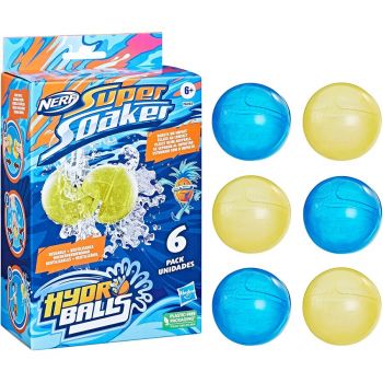 Jucarie Nerf Super Soaker Hydro Balls 6 Pack Water Toys