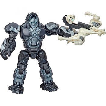 Jucarie Transformers: Rise of the Beasts Beast Weaponizers Optimus Primal and Arrowstripe Toy Figure (2-Pack, 12.5 and 7.5 cm tall)
