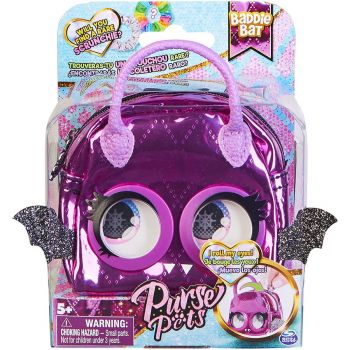 Spin Master Micro Purse Pets Bat Bag (Purple)