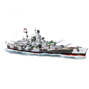 Jucarie Battleship Tirpitz, construction toy (scale 1:300)