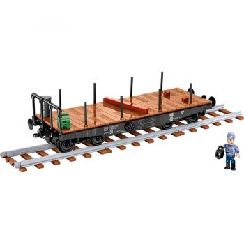 Jucarie heavy platform truck type SSYS, construction toy (scale 1:35)