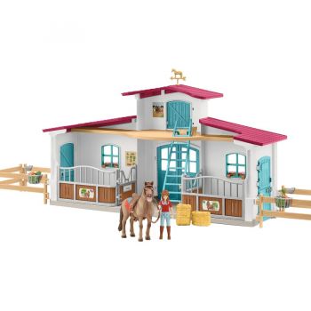 Jucarie Horse Club riding stable starter set, play building