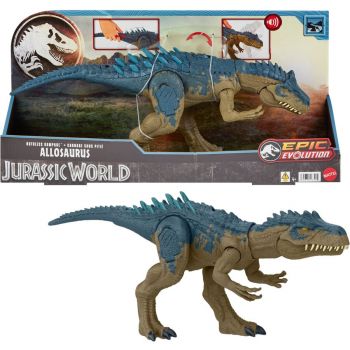 Jucarie Jurassic World Ruthless Rampage Allosaurus toy figure