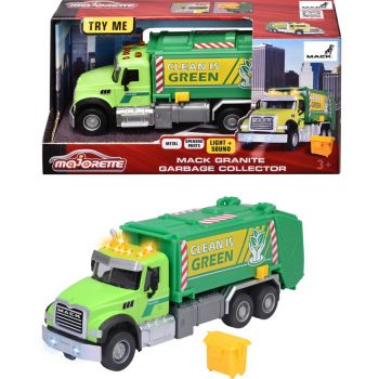 Jucarie Mack Granite garbage truck, toy vehicle