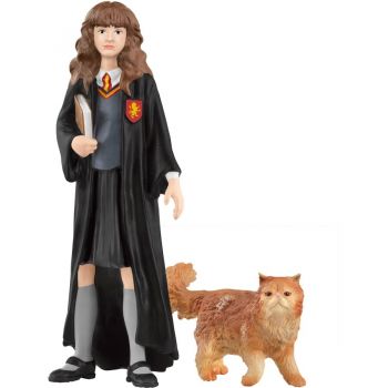 Jucarie Wizarding World Hermione and Crookshanks, toy figure