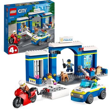 Jucarie 60370 City Police Station Breakout Construction Toy
