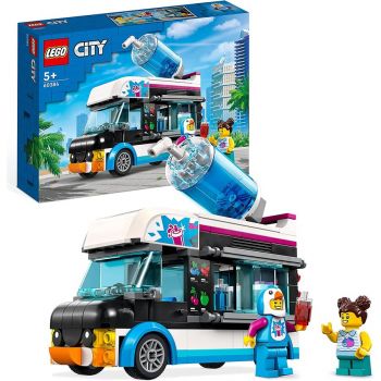 Jucarie 60384 City Slush Ice Cream Truck Construction Toy