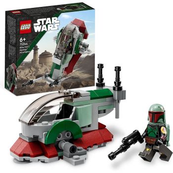 Jucarie 75344 Star Wars Boba Fetts Starship Microfighter Construction Toy