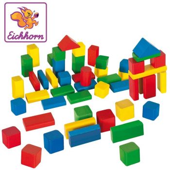 Jucarie Colorful Wooden Blocks - 100050161