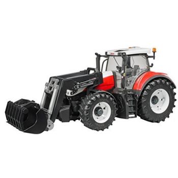 Jucarie Professional Series Steyr 6300 Terrus CVT with front loader - 03181