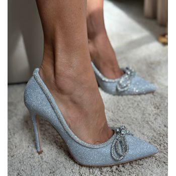 Pantofi dama Zoya Argintii